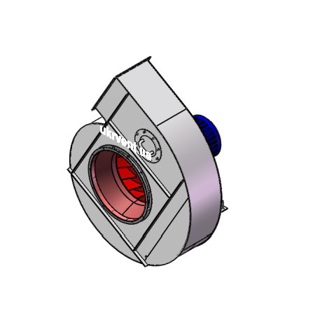 Вентилятор ВДН-12,5.1 (Dн)-1-Пр150-ОН-ст3-1081-(з дв.)30-1000-80-У2-(без НА)