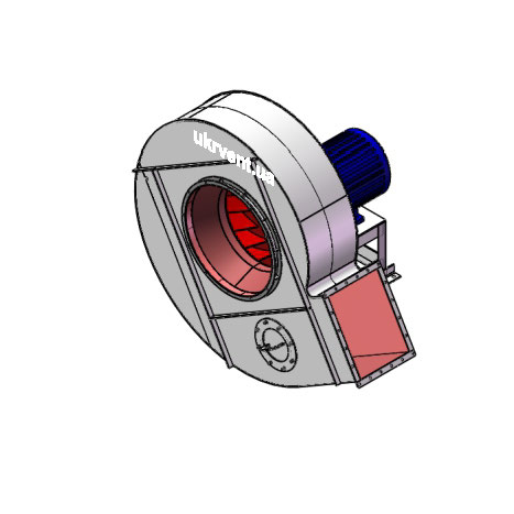 Вентилятор ВДН-12,5.1 (Dн)-1-Пр30-ОН-ст3-1081-(з дв.)30-1000-80-У2-(без НА)