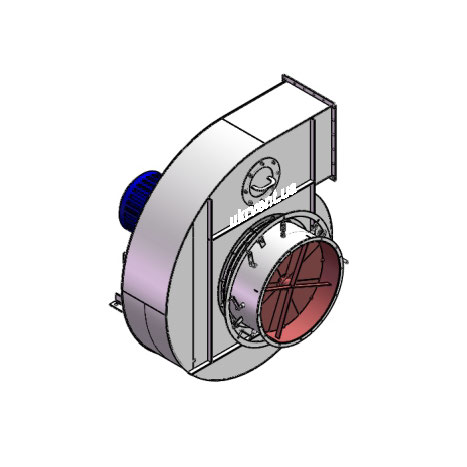 Вентилятор ВДН-12,5.1 (Dн)-1-Л180-ОН-ст3-1081-(з дв.)30-1000-80-У2-(з НА)