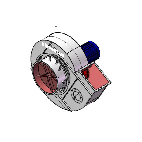 Вентилятор ВДН-12,5.1 (Dн)-1-Пр60-ОН-ст3-1081-(з дв.)30-1000-80-У2-(з НА)