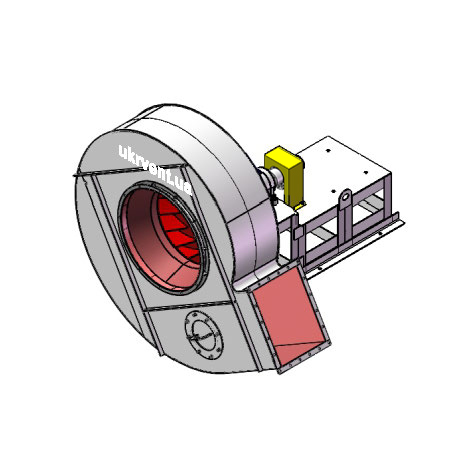 Вентилятор ВДН-12,5.1 (Dн)-3-Пр30-ОН-ст3-1081-(без дв.)30-1000-80-У2-(без НА)