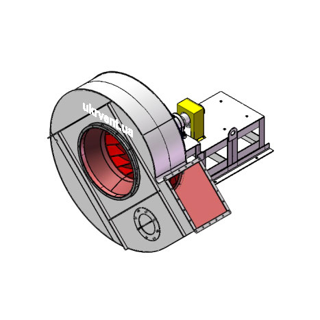 Вентилятор ВДН-12,5.1 (Dн)-3-Пр45-ОН-ст3-1081-(без дв.)30-1000-80-У2-(без НА)