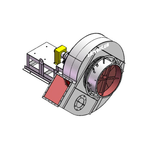 Вентилятор ВДН-12,5.1 (Dн)-3-Л45-ОН-ст3-1081-(без дв.)30-1000-80-У2-(з НА)