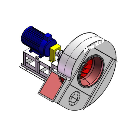 Вентилятор ВДН-12,5.1 (Dн)-3-Л45-ОН-ст3-1081-(з дв.)30-1000-80-У2-(без НА)