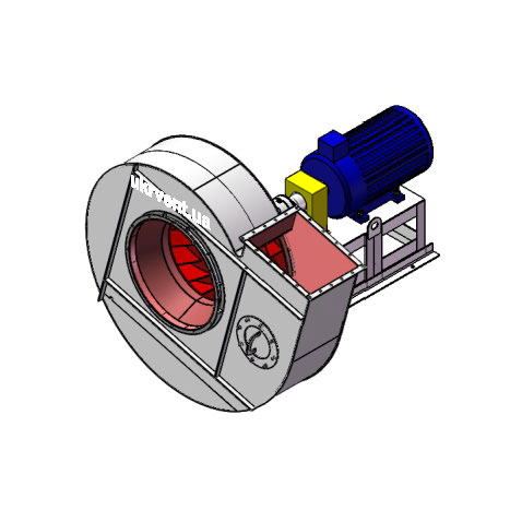 Вентилятор ВДН-12,5.1 (Dн)-3-Пр75-ОН-ст3-1081-(з дв.)30-1000-80-У2-(без НА)