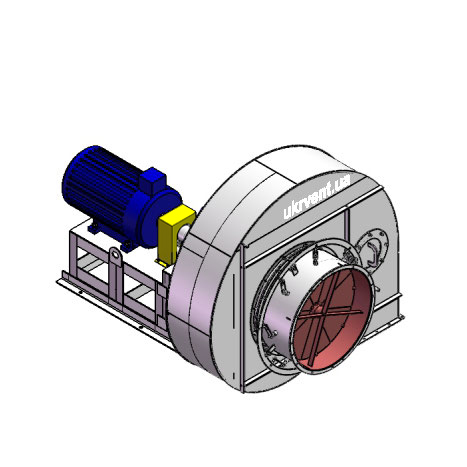 Вентилятор ВДН-12,5.1 (Dн)-3-Л270-ОН-ст3-1081-(з дв.)30-1000-80-У2-(з НА)