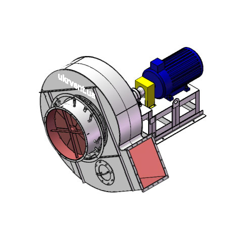 Вентилятор ВДН-12,5.1 (Dн)-3-Пр30-ОН-ст3-1081-(з дв.)30-1000-80-У2-(з НА)