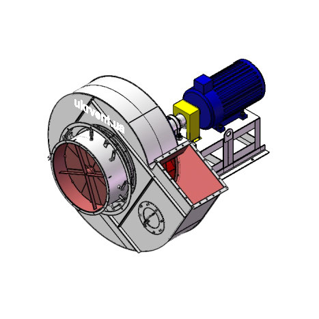 Вентилятор ВДН-12,5.1 (Dн)-3-Пр60-ОН-ст3-1081-(з дв.)30-1000-80-У2-(з НА)