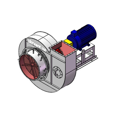 Вентилятор ВДН-12,5.1 (Dн)-3-Пр90-ОН-ст3-1081-(з дв.)30-1000-80-У2-(з НА)