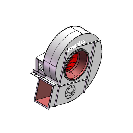 Вентилятор ВДН-13.1 (Dн)-1-Л15-ОН-ст3-1081-(без дв.)30-1000-80-У2-(без НА)