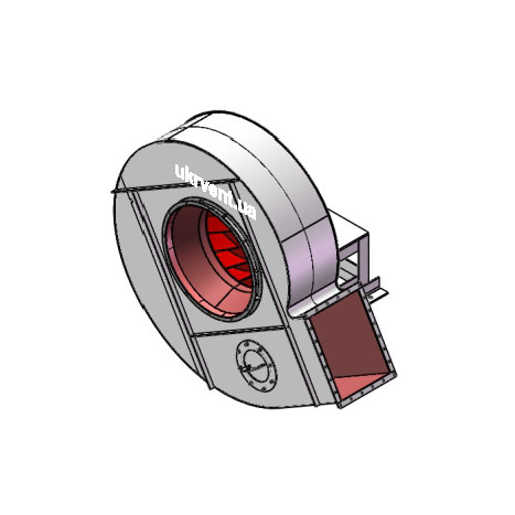 Вентилятор ВДН-13.1 (Dн)-1-Пр30-ОН-ст3-1081-(без дв.)30-1000-80-У2-(без НА)