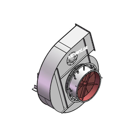 Вентилятор ВДН-13.1 (Dн)-1-Л165-ОН-ст3-1081-(без дв.)30-1000-80-У2-(з НА)