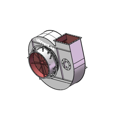 Вентилятор ВДН-13.1 (Dн)-1-Пр105-ОН-ст3-1081-(без дв.)30-1000-80-У2-(з НА)