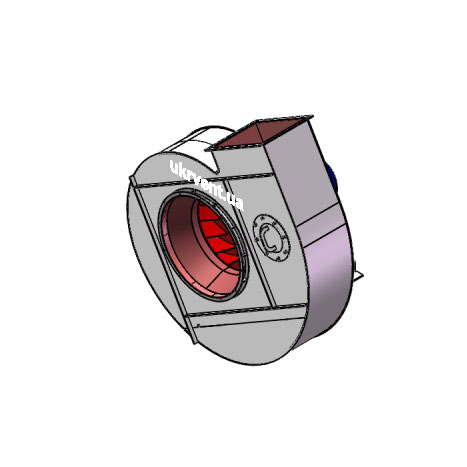 Вентилятор ВДН-13.1 (Dн)-1-Пр120-ОН-ст3-1081-(з дв.)30-1000-80-У2-(без НА)