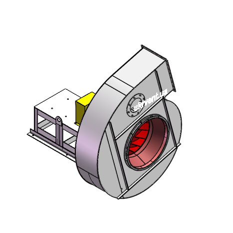 Вентилятор ВДН-13.1 (Dн)-3-Л165-ОН-ст3-1081-(без дв.)30-1000-80-У2-(без НА)