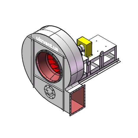 Вентилятор ВДН-13.1 (Dн)-3-Пр0-ОН-ст3-1081-(без дв.)30-1000-80-У2-(без НА)