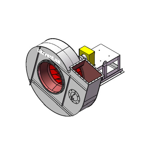Вентилятор ВДН-13.1 (Dн)-3-Пр75-ОН-ст3-1081-(без дв.)30-1000-80-У2-(без НА)