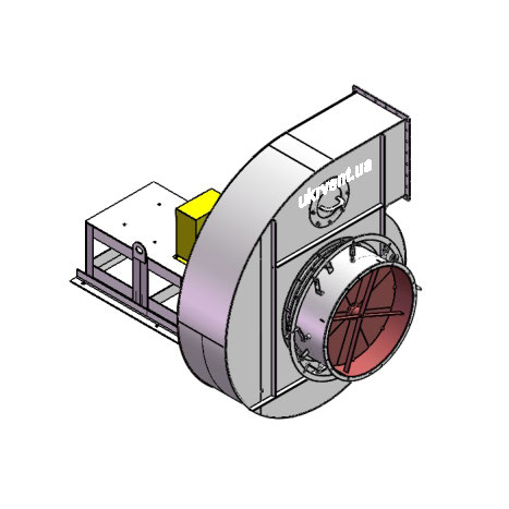 Вентилятор ВДН-13.1 (Dн)-3-Л180-ОН-ст3-1081-(без дв.)30-1000-80-У2-(з НА)