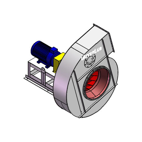 Вентилятор ВДН-13.1 (Dн)-3-Л165-ОН-ст3-1081-(з дв.)30-1000-80-У2-(без НА)
