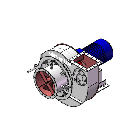 Вентилятор ВДН-5 з двигуном 4кВт 1500об/хв