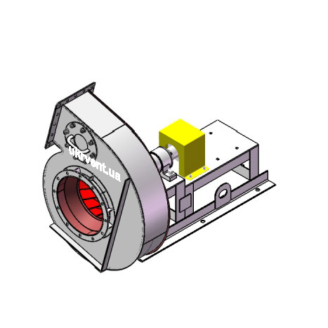 Вентилятор ВДН-5.1 (Dн)-3-Пр165-ОН-ст3-1081-(без дв.)4-1500-80-У2-(без НА)