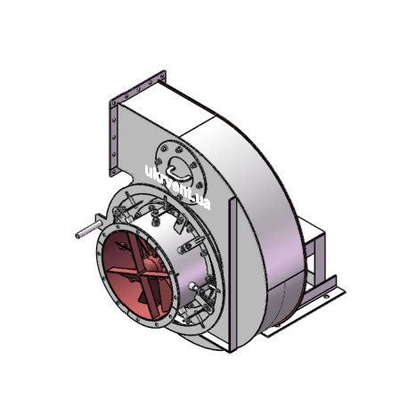Вентилятор ВДН-6,3.1 (Dн)-1-Пр180-ВЗ-AISI316Ti-1081-(без дв.)22-3000-80-У2-(з НА)