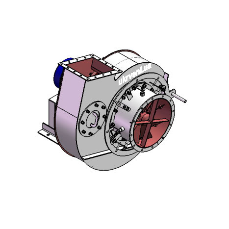 Вентилятор ВДН-6,3.1 (Dн)-1-Л105-ВЗ-AISI316Ti-1081-(з дв.)22-3000-80-У2-(з НА)