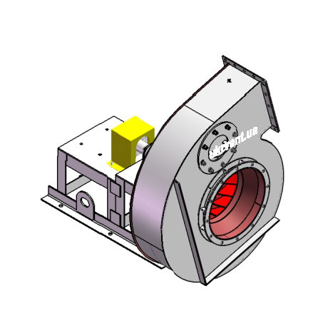Вентилятор ВДН-6,3.1 (Dн)-3-Л165-ОН-ст3-АДЧР1081-(без дв.)5,5-1500-80-У2-(без НА)
