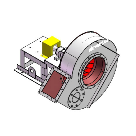 Вентилятор ВДН-6,3.1 (Dн)-3-Л45-ОН-ст3-АДЧР1081-(без дв.)5,5-1500-80-У2-(без НА)