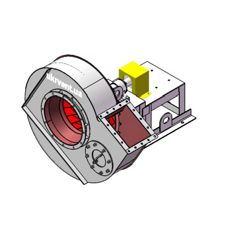 Вентилятор ВДН-6,3.1 (Dн)-3-Пр60-ОН-ст3-1081-(без дв.)5,5-1500-80-У2-(без НА)