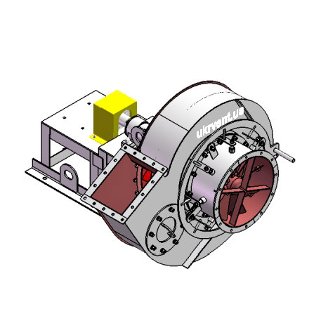 Вентилятор ВДН-6,3.1 (Dн)-3-Л60-ОН-ст3-1081-(без дв.)5,5-1500-80-У2-(з НА)