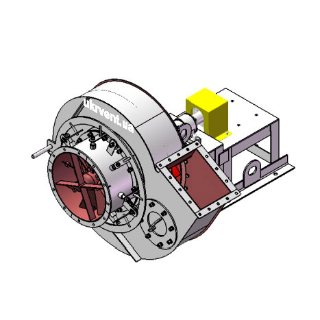 Вентилятор ВДН-6,3.1 (Dн)-3-Пр60-ОН-ст3-1081-(без дв.)5,5-1500-80-У2-(з НА)