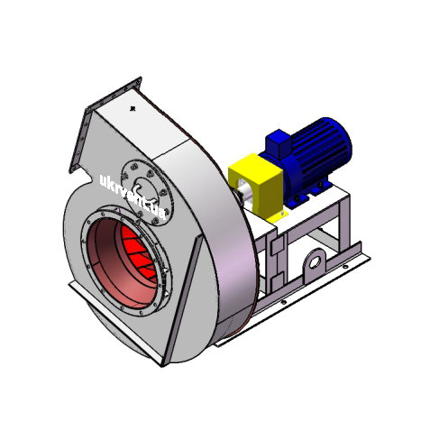 Вентилятор ВДН-6,3.1 (Dн)-3-Пр165-ОН-ст3-1081-(з дв.)5,5-1500-80-У2-(без НА)