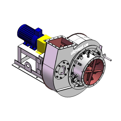 Вентилятор ВДН-6,3.1 (Dн)-3-Л105-ОН-ст3-1081-(з дв.)5,5-1500-80-У2-(з НА)