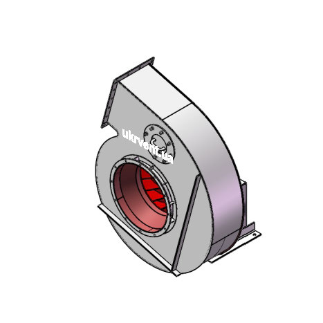 Вентилятор ВДН-8.1 (Dн)-1-Пр165-ОН-ст3-1081-(без дв.)7,5-1500-80-У2-(без НА)