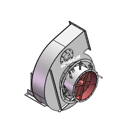 Вентилятор ВДН-8.1 (Dн)-1-Л165-ОН-ст3-1081-(без дв.)7,5-1500-80-У2-(з НА)