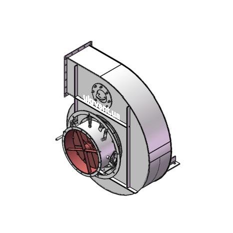 Вентилятор ВДН-9.1 (Dн)-1-Пр180-ОН-ст3-1081-(без дв.)11-1000-80-У2-(з НА)