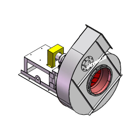 Вентилятор ВДН-9.1 (Dн)-3-Л150-ОН-ст3-1081-(без дв.)15-1500-80-У2-(без НА)