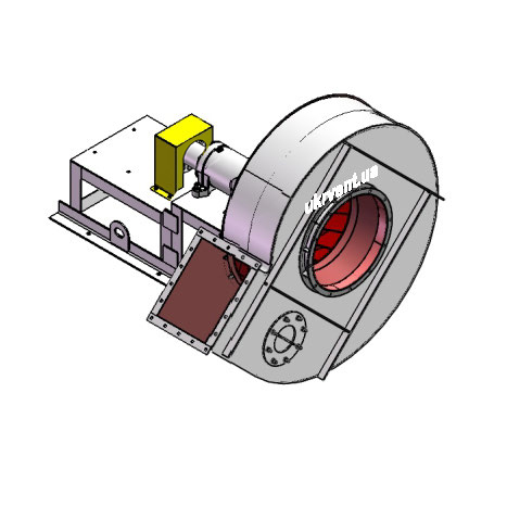 Вентилятор ВДН-9.1 (Dн)-3-Л45-ОН-ст3-1081-(без дв.)15-1500-80-У2-(без НА)