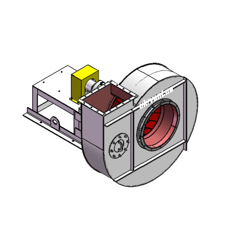 Вентилятор ВДН-9.1 (Dн)-3-Л90-ОН-ст3-1081-(без дв.)15-1500-80-У2-(без НА)