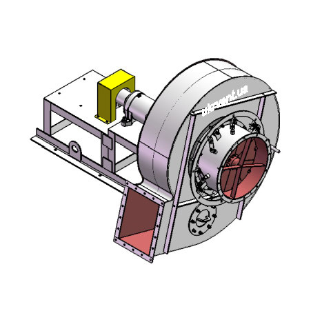 Вентилятор ВДН-9.1 (Dн)-3-Л15-ОН-ст3-1081-(без дв.)15-1500-80-У2-(з НА)