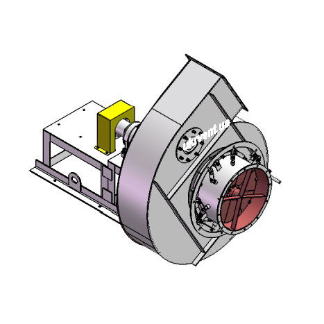 Вентилятор ВДН-9.1 (Dн)-3-Л150-ОН-ст3-1081-(без дв.)15-1500-80-У2-(з НА)
