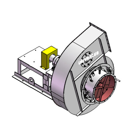 Вентилятор ВДН-9.1 (Dн)-3-Л165-ОН-ст3-1081-(без дв.)15-1500-80-У2-(з НА)