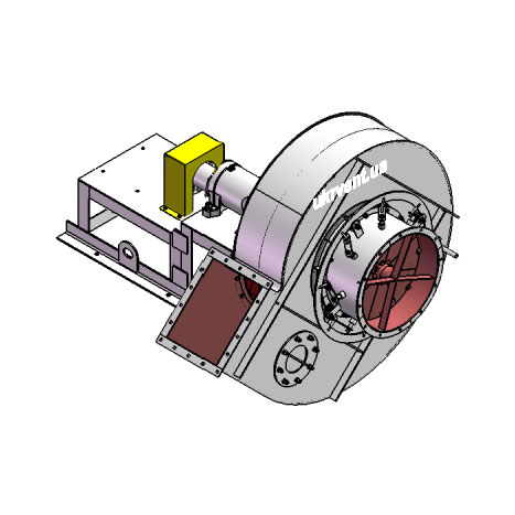 Вентилятор ВДН-9.1 (Dн)-3-Л45-ОН-ст3-1081-(без дв.)15-1500-80-У2-(з НА)