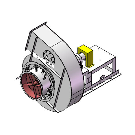Вентилятор ВДН-9.1 (Dн)-3-Пр165-ОН-ст3-1081-(без дв.)15-1500-80-У2-(з НА)