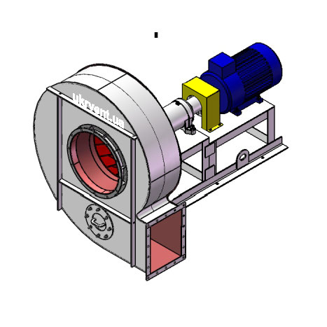 Вентилятор ВДН-9.1 (Dн)-3-Пр0-ОН-ст3-1081-(з дв.)15-1500-80-У2-(без НА)