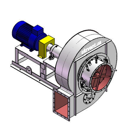 Вентилятор ВДН-9.1 (Dн)-3-Л0-ОН-ст3-1081-(з дв.)11-1000-80-У2-(з НА)