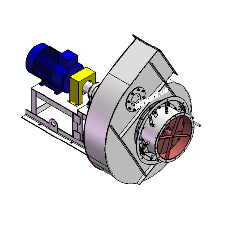 Вентилятор ВДН-9.1 (Dн)-3-Л150-ОН-ст3-1081-(з дв.)15-1500-80-У2-(з НА)