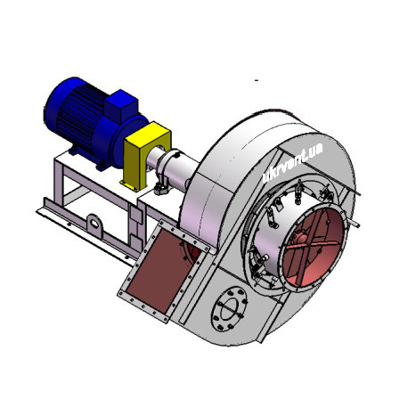 Вентилятор ВДН-9.1 (Dн)-3-Л45-ОН-ст3-1081-(з дв.)15-1500-80-У2-(з НА)