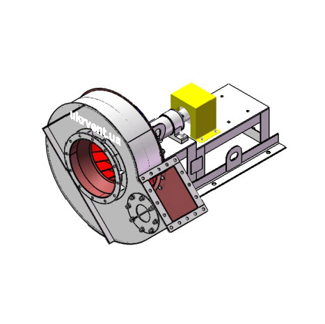 Вентилятор ВДН106-39-5.1 (Dн)-3-Пр45-ВЗпч-AISI430-АДЧР1081-(без дв.)5,5-3000-80-У2-(без НА)